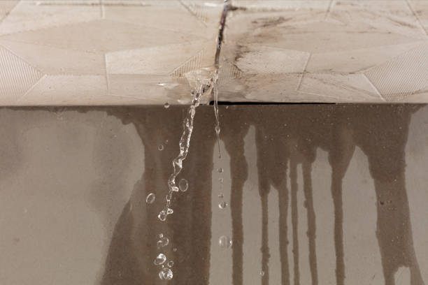 Professional Burst Pipe Cleanup technician working in Fiskdale, MA